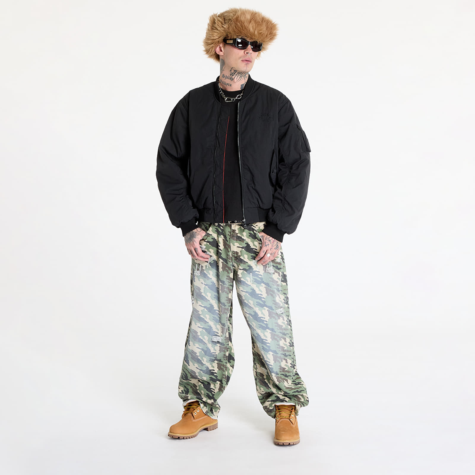 PROSTO x Oversized Bomber Jacket, 4