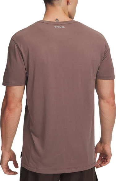 Тениска Under Armour Trail Run Short Sleeve T-Shirt Кафяво | 1389807-256, 1