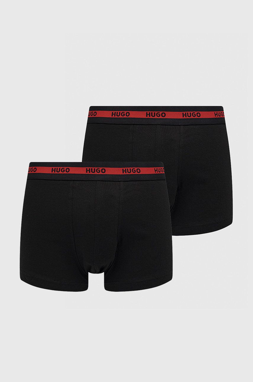 Боксерки BOSS Boxers 2- pack Черно | 50469775, 0