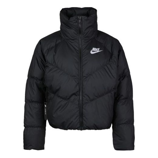 Яке бомбър Nike Sportswear Windpuffer Therma-FIT Loose Puffer Jacket Черно | BV2880-010