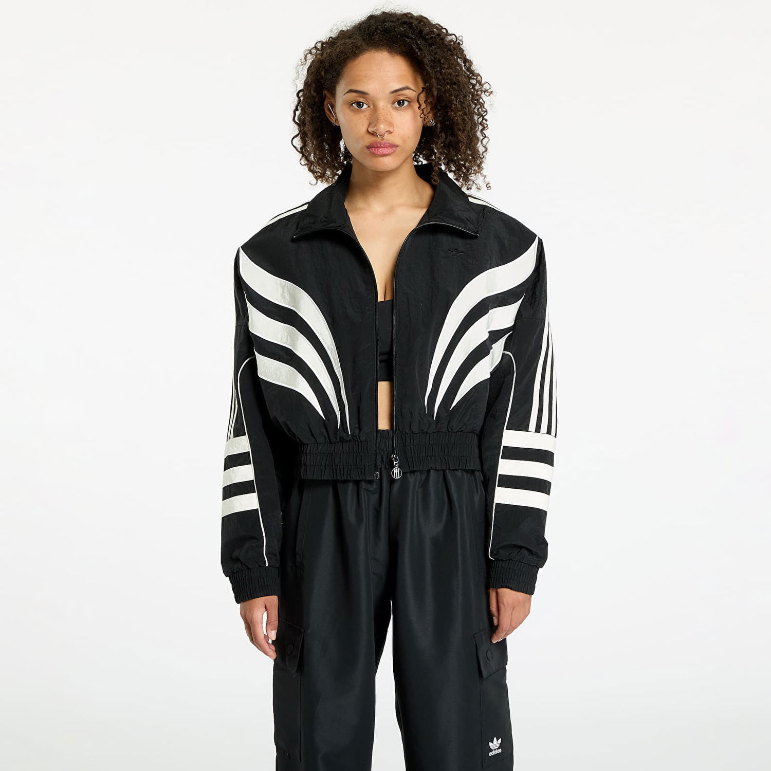 Яке adidas Originals Crop Atlanta Track Top Black Черно | IW5511, 0