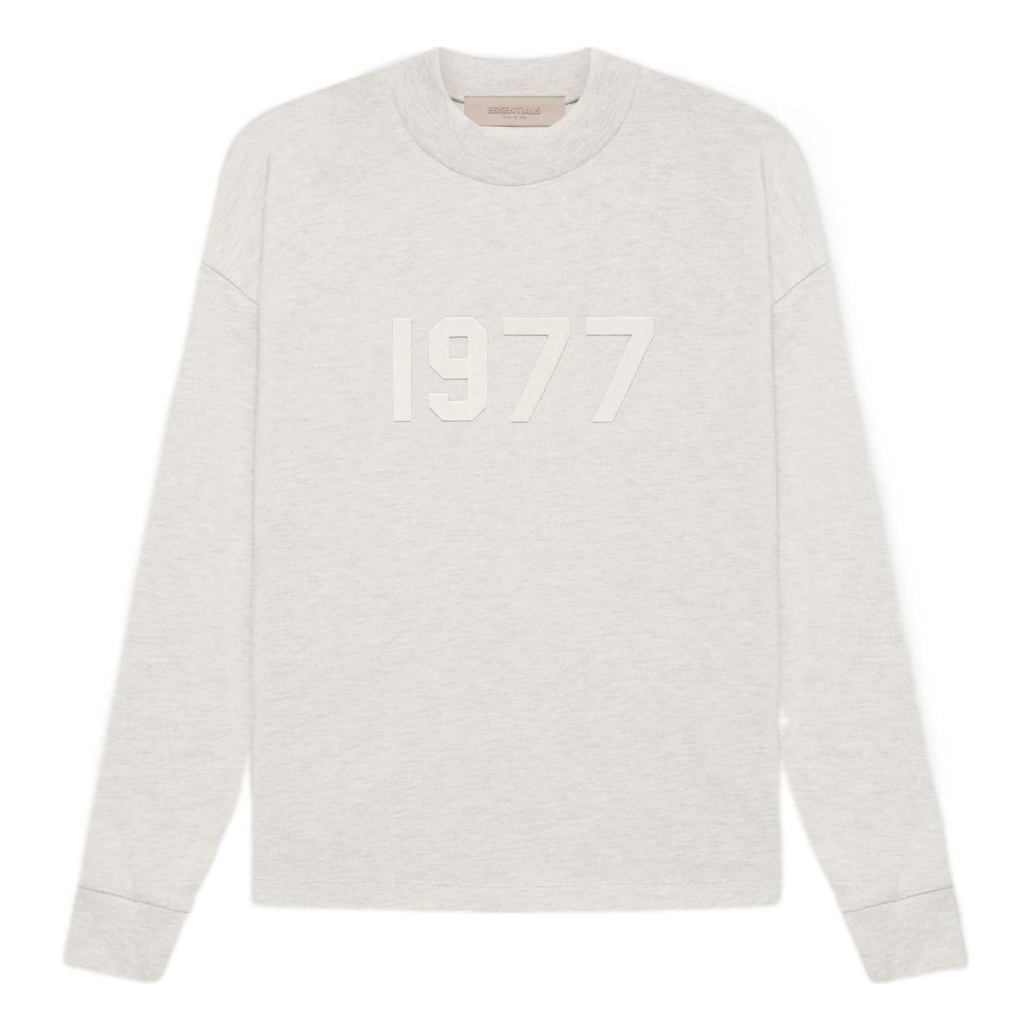 Тениска Fear of God Fear of God Essentials 1977 Long Sleeve T-Shirt Сиво | FOG-SS22-238, 0