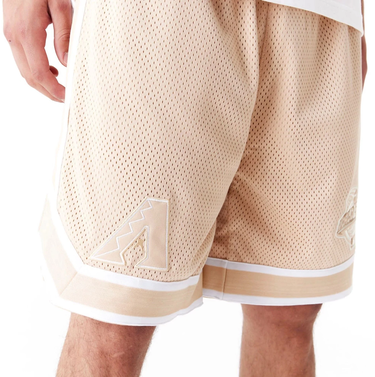 Къси панталони New Era Arizona Diamondbacks World Series 2001 Mesh Athletic Shorts Бежово | 60502607-60502607, 2