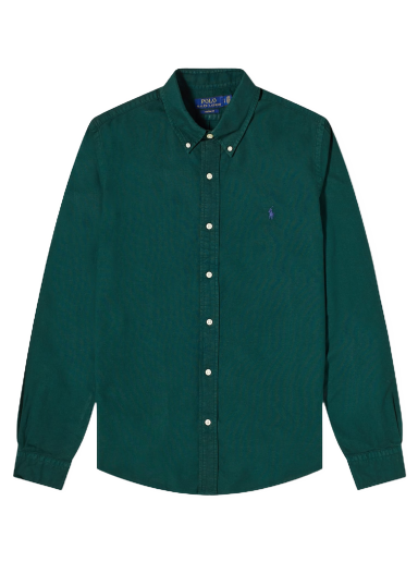 Garment Dyed Button Down Shirt