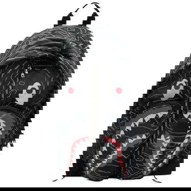 Раница BAPE Layered Line Camo Shark Day Pack Черно | 001BAJ801002M-BLK, 0