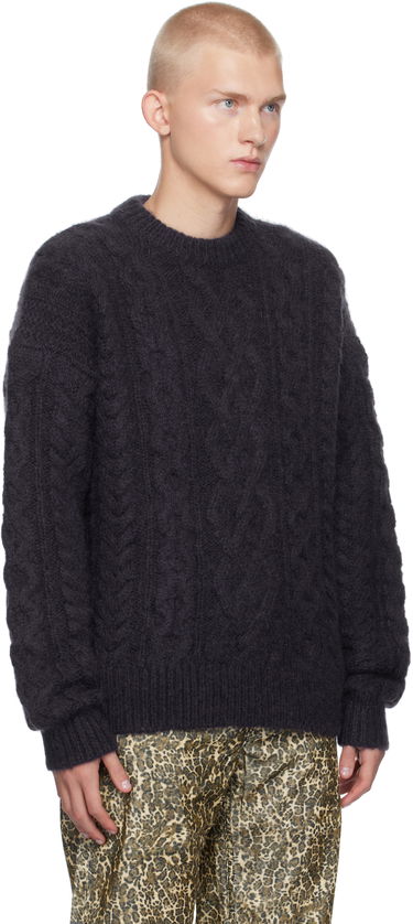 Пуловер ISABEL MARANT Isabel Marant Erick Cable Knit Sweater Сиво | PU0542HA-B3L07H, 1