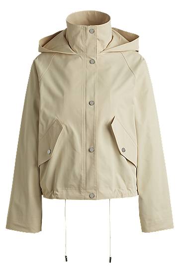 Ветровка BOSS Water-Repellent Hooded Parka Jacket Бежово | 50531879, 0
