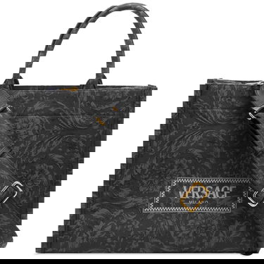 Голяма пазарска чанта Versace Large Tote Bag Черно | 1011562-1A09741-2BM0V, 0