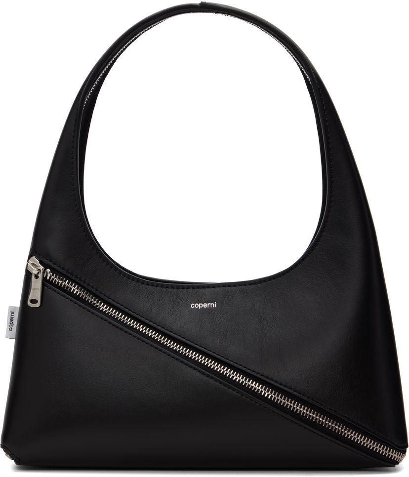 Дамска чанта Coperni Coperni Zip Baguette Bag Черно | COPBA110F6043