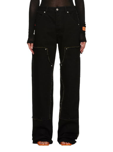 Дънки HERON PRESTON Rebuilt Carpenter Jeans Черно | HWYB009F23DEN0011000