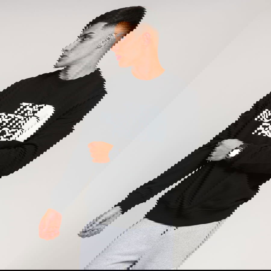 Суитчър The North Face Standard Crew Черно | NF0A4M7WJK31, 0