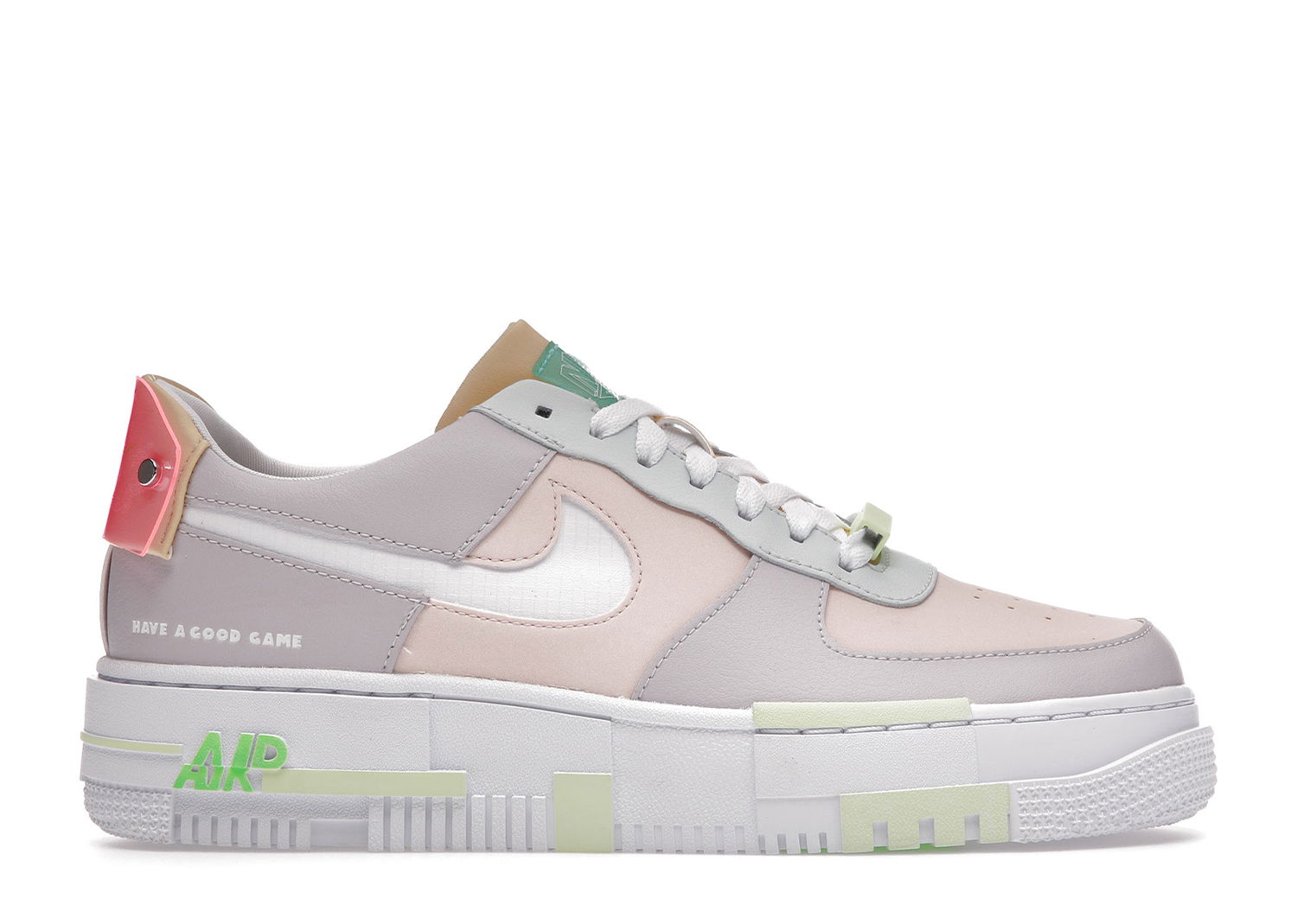 Кецове и обувки Nike Air Force 1 Low Pixel LPL Have a Nice Game W Лилаво | DO2330-511, 0