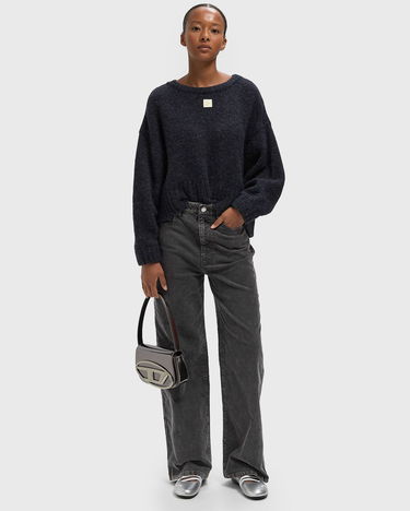 Панталони Samsoe Samsoe SASHELLY High-Waist Wide-Leg Corduroy Trousers Сиво | F25300121-190201TPX, 2