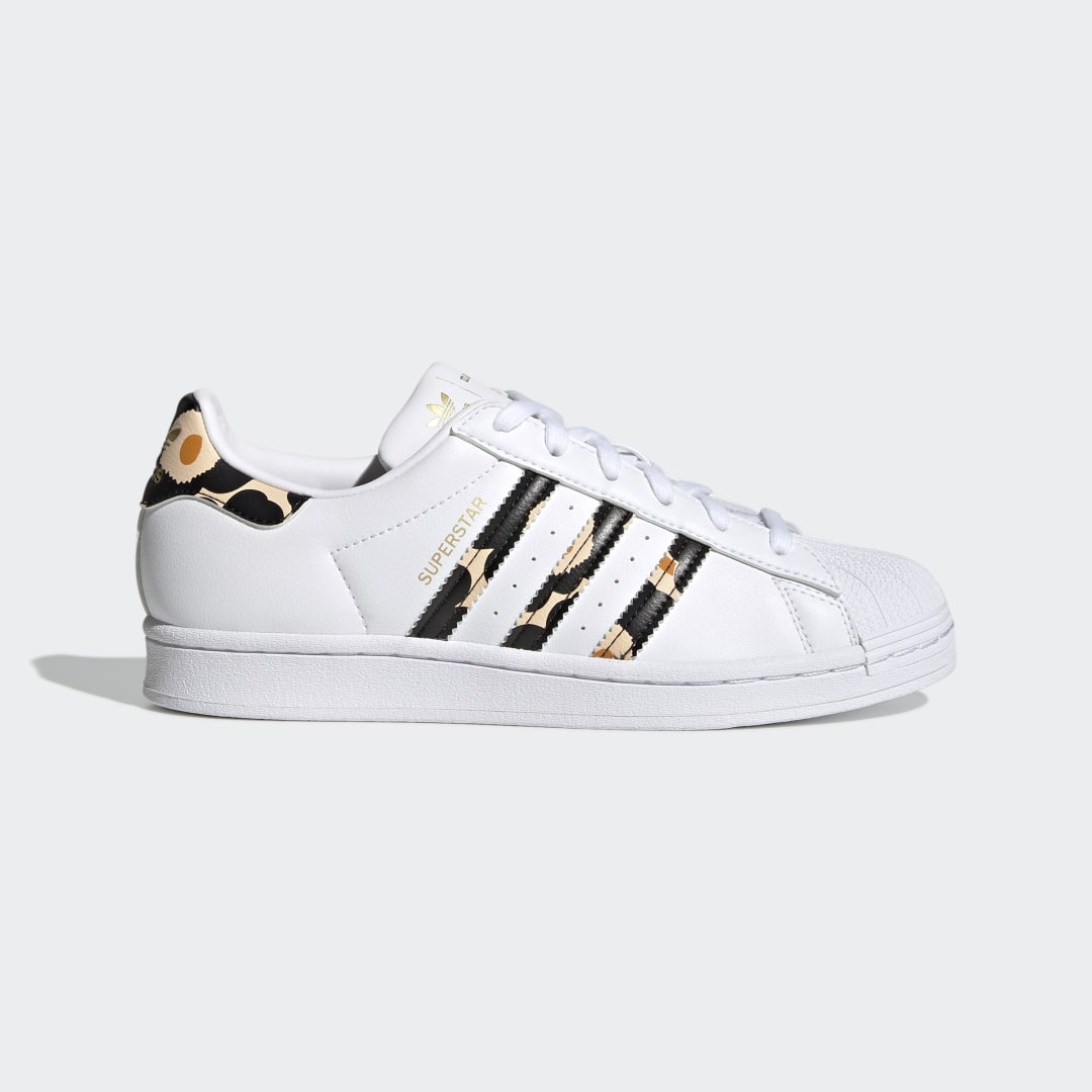Кецове и обувки adidas Originals Marimekko x Superstar Бяло | H04076, 0