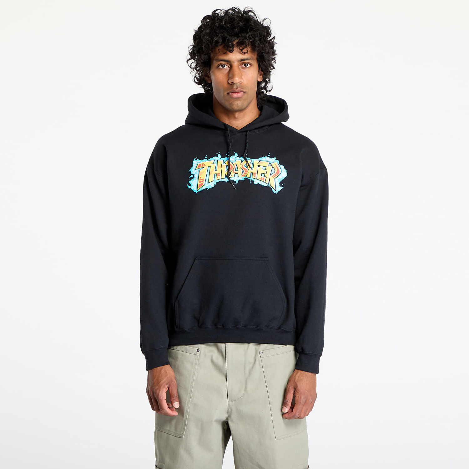 Суитчър Thrasher Thrasher Graff Hoodie Черно | 145702, 0