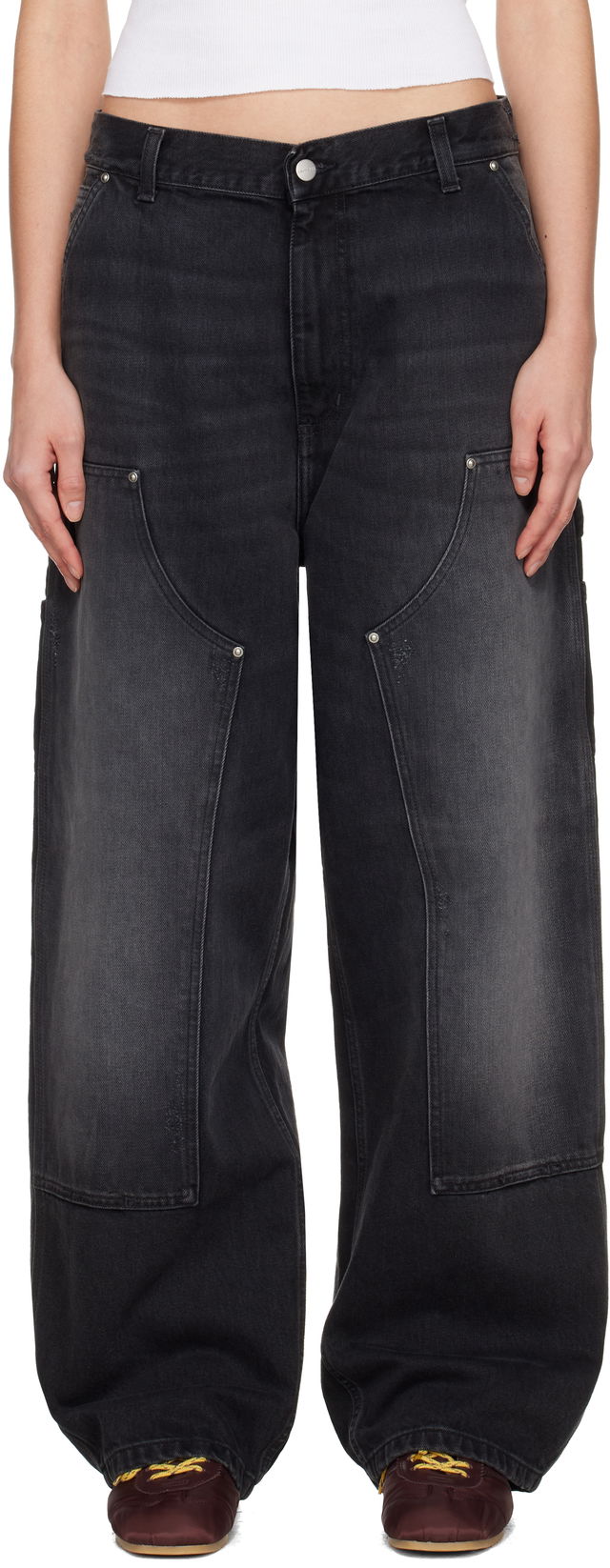 Work In Progress Brandon Double Knee Jeans