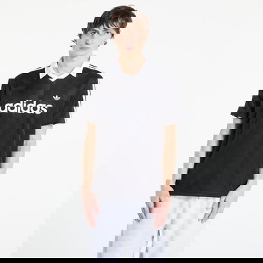 Фланелка adidas Performance Archive Collar Engineered Jersey Черно | KE3584, 4