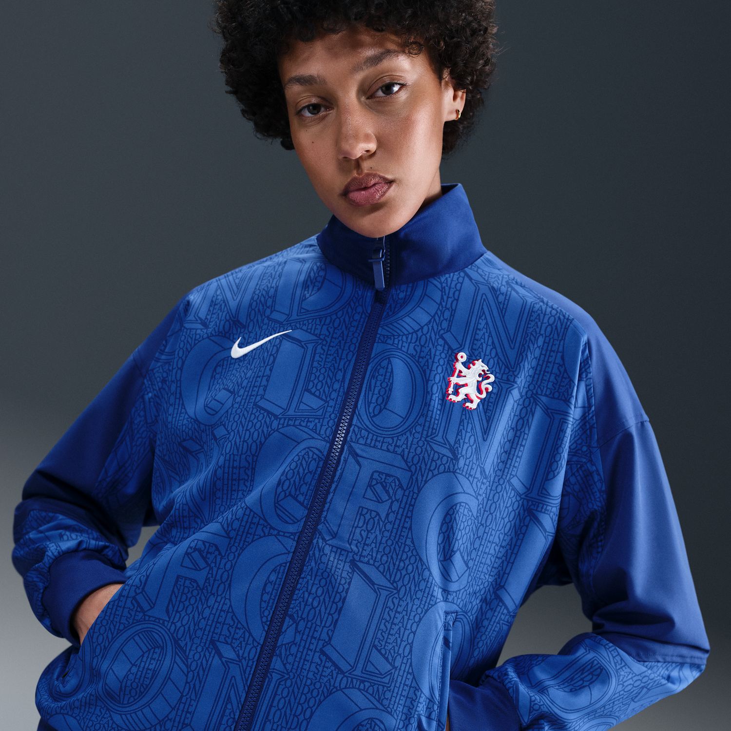 Комплект Nike Chelsea FC Strike Dri-FIT Football Jacket Синьо | HJ6324-495, 0