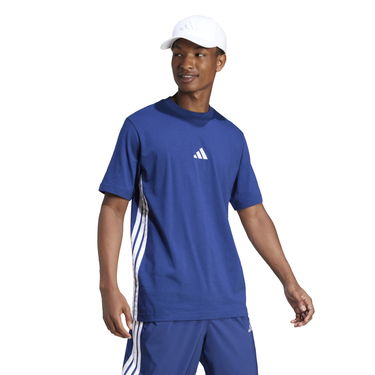 Тениска adidas Performance 3S SJ T-Shirt Синьо | JE6399, 3
