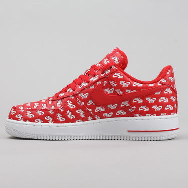 Кецове и обувки Nike Air Force 1 Low 07 ''All Over Logo Red'' QS Червено | AH8462-600, 0