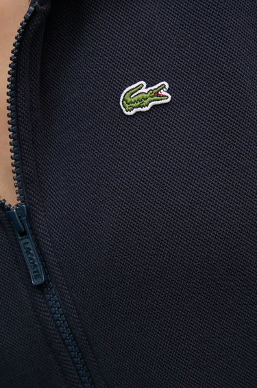 Суитчър Lacoste Navy Blue Zip-Up Hoodie With Applique Синьо | SF2669, 4