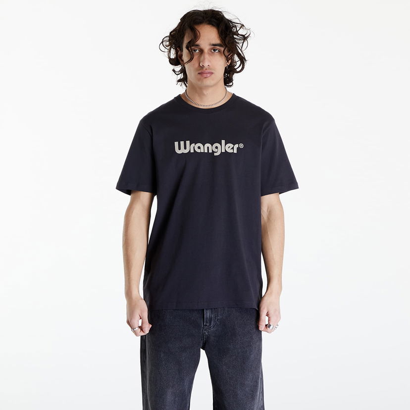 Тениска Wrangler Logo Tee Black Черно | 112350526