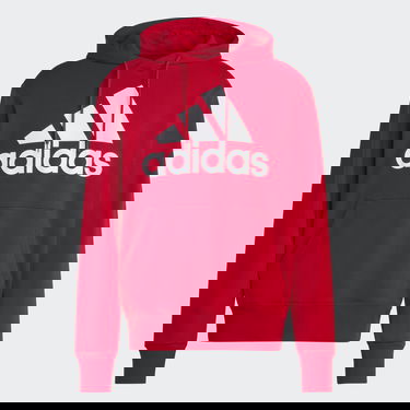 Суитчър adidas Performance Essentials French Terry Big Logo Hoodie Червено | IC9365, 4