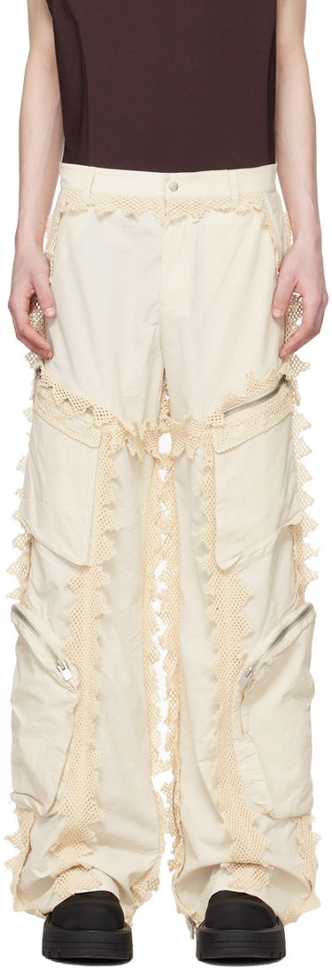 Карго панталони HELIOT EMIL Spherical Lace Cargo Pants Бежово | PRESS24_M_10_138_ST18, 0