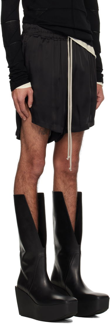 Къси панталони Rick Owens Rick Owens Hollywood Boxers Shorts Бежово | RR01E5306 SCH, 4