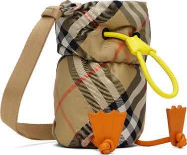 Чанта през рамо Burberry Bottle Bag Duck Nylon Бежово | 8089351, 1
