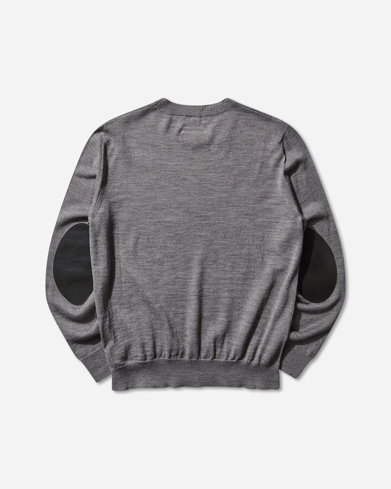 Пуловер Maison Margiela Elbow Patch Crewneck Sweater Сиво | SH0HL0032 816M, 0