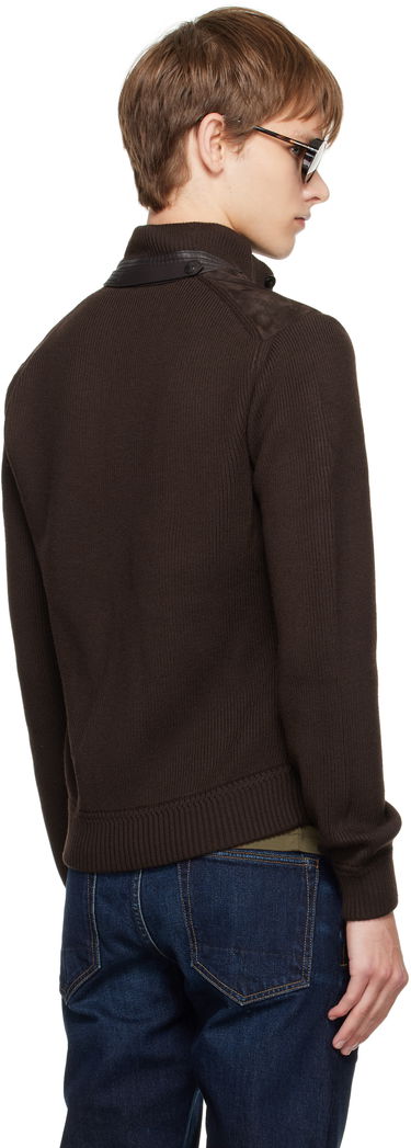 Яке Tom Ford TOM FORD Suede and Merino Jacket Кафяво | KBF001-YMW110, 2