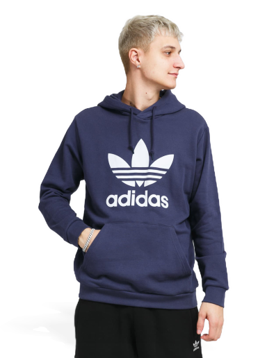 Суитчър adidas Originals Adicolor Classics Trefoil Тъмно синьо | HE9497