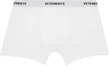 Боксерки VETEMENTS Vetements Logo-Woven Boxer Briefs Бяло | MA66UN120W, 0