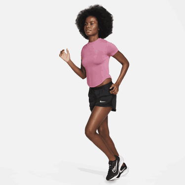 Тениска Nike RN DVN DFADV ENG SS TOP Розово | fn2581-605, 3