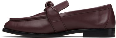 Кецове и обувки Bottega Veneta Bottega Veneta Astaire Knotted Loafers Бургунди | 796445V5DZ02240, 2