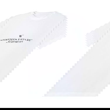 Тениска Givenchy Classic Fit T-Shirt Бяло | BM716R3YA8 100, 1