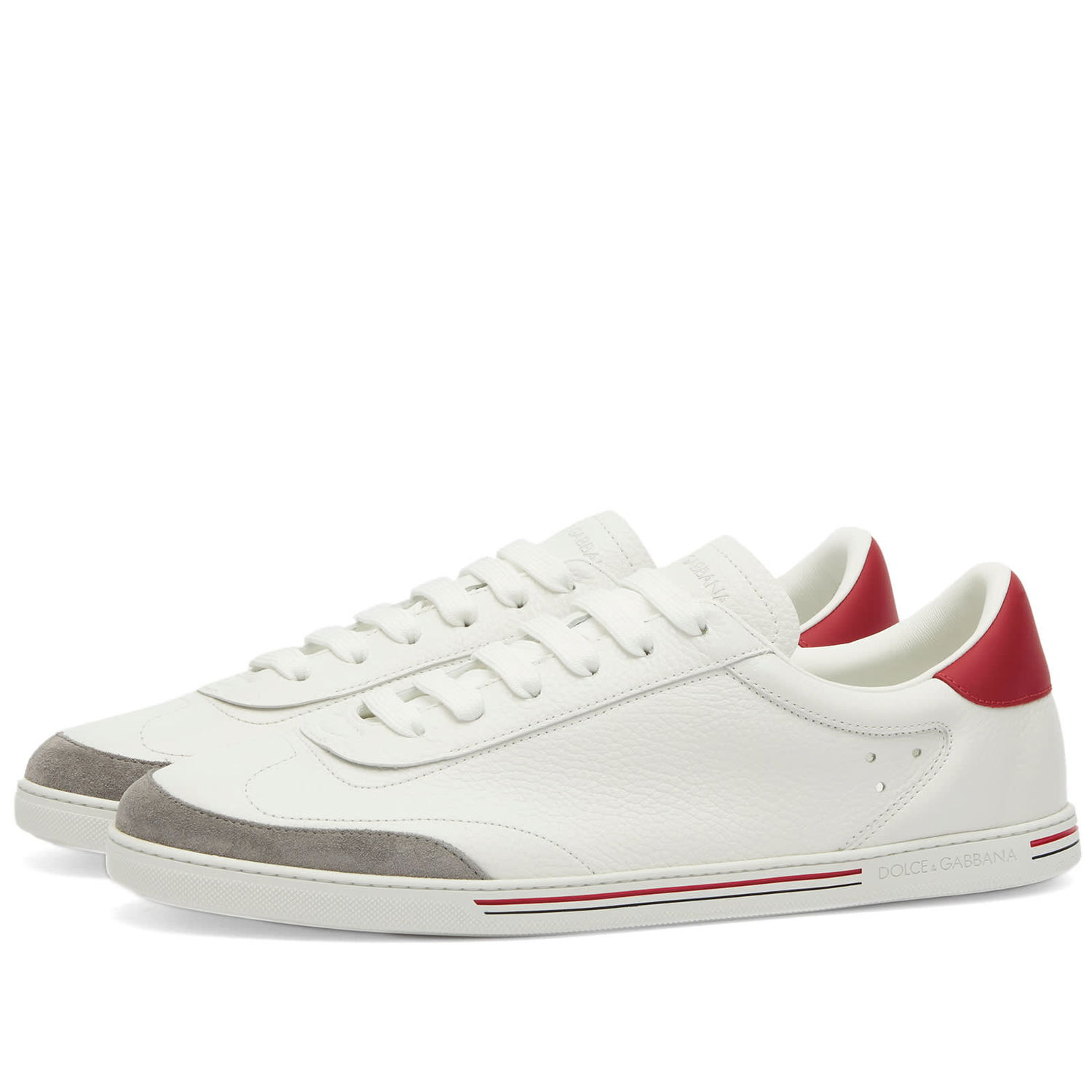 Кецове и обувки Dolce & Gabbana Saint Tropez Sneakers Бяло | CS2255AR836-8G101, 0