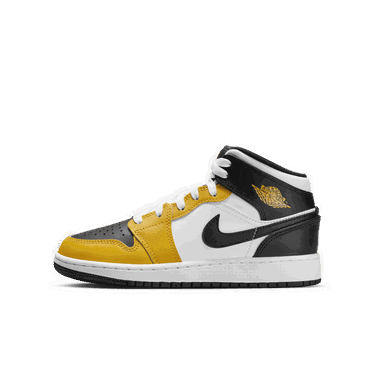 Кецове и обувки Jordan Air Jordan 1 Mid "Yellow Ochre" GS Жълто | DQ8423-701, 4