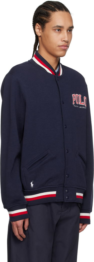 Яке бомбър Polo by Ralph Lauren Ralph Lauren Vintage Fleece Bomber Jacket Тъмно синьо | 710964468001, 1