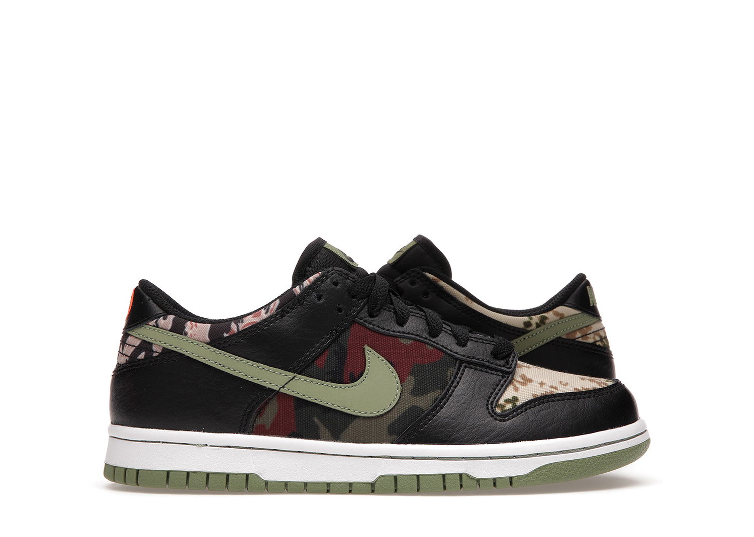 Кецове и обувки Nike Dunk Low Crazy Camo GS Зелено | DB1909-001, 0