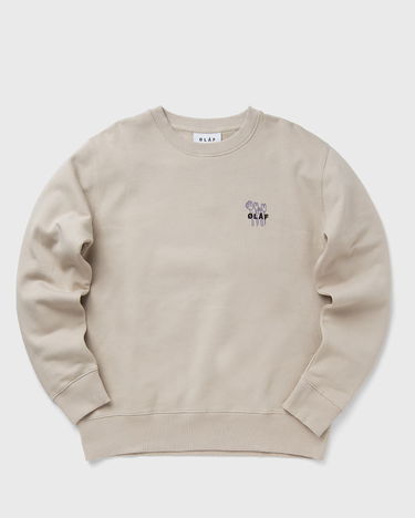 Суитчър ØLÅF FLOWER POSTER CREWNECK Бежово | M170201-CEMENT, 2