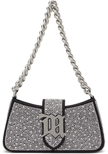 Дамска чанта MISBHV MISBHV Mini Crystal Shoulder Bag Черно | 250A412, 0