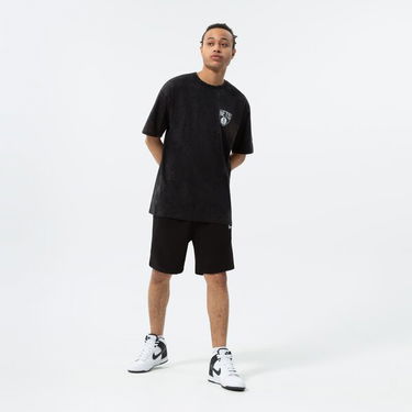 Къси панталони New Era Essential Fleece Shorts Черно | 12836800SMU, 2