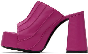 Pокля BY FAR BY FAR Brad Heeled Sandals Розово | 23PFBRAMFCHNAP, 2