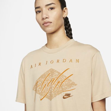 Тениска Jordan Essentials Boxy Бежово | DM5182-268, 2