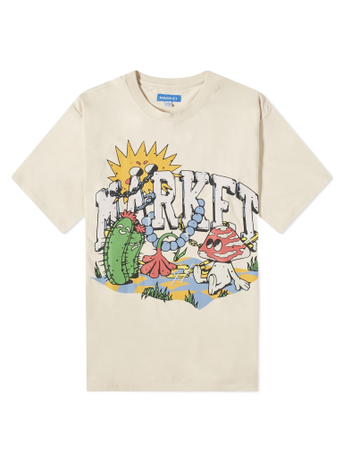 Тениска MARKET Fantasy Farm T-Shirt Бежово | 399001588-NTR