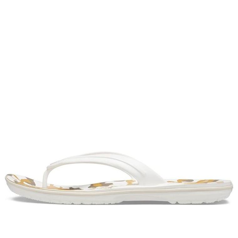 Кецове и обувки Crocs Crocband Printed Flip-Flops Бяло | 205943-94S, 0