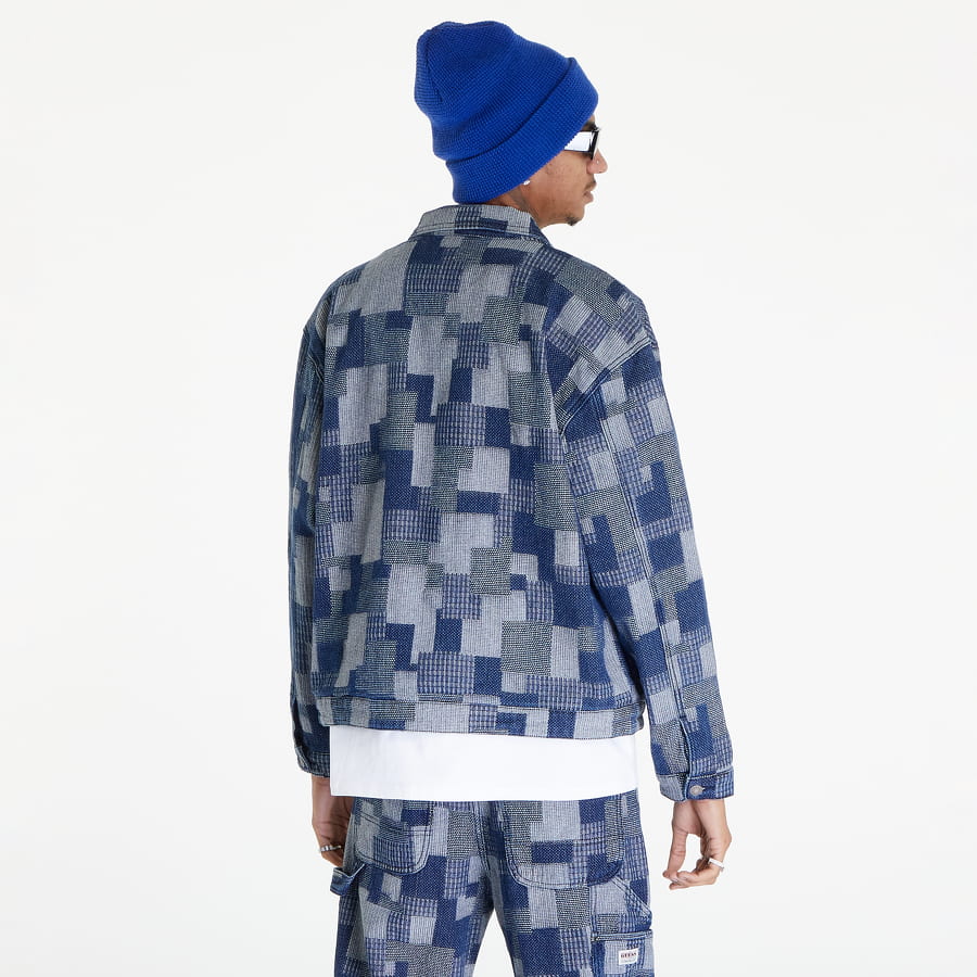 Яке GUESS Go Patched Zip Up Shirt Jacket Синьо | M2RG75D4WW0-GODR, 1