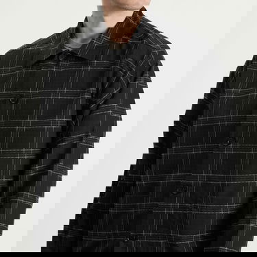 Риза YMC YMC PJ Check Overshirt, Size Small Черно | P2ZAP-01, 5